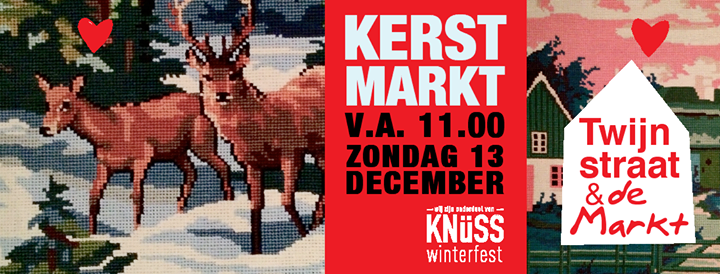 Kerstmarkt Twijnstraat 13 december 2015, Kortjakje open!